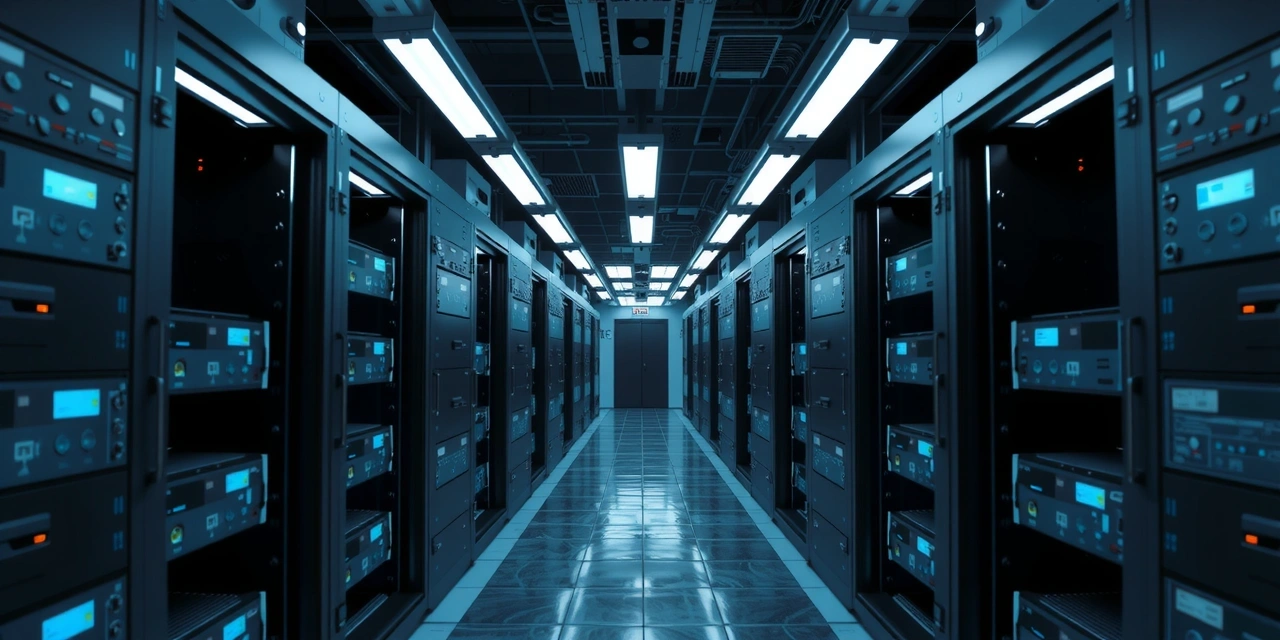 Server infrastructure visual